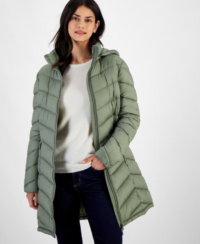 Charter Club Womens Packable Hooded Puffer Coat, Created for Macys Product Image