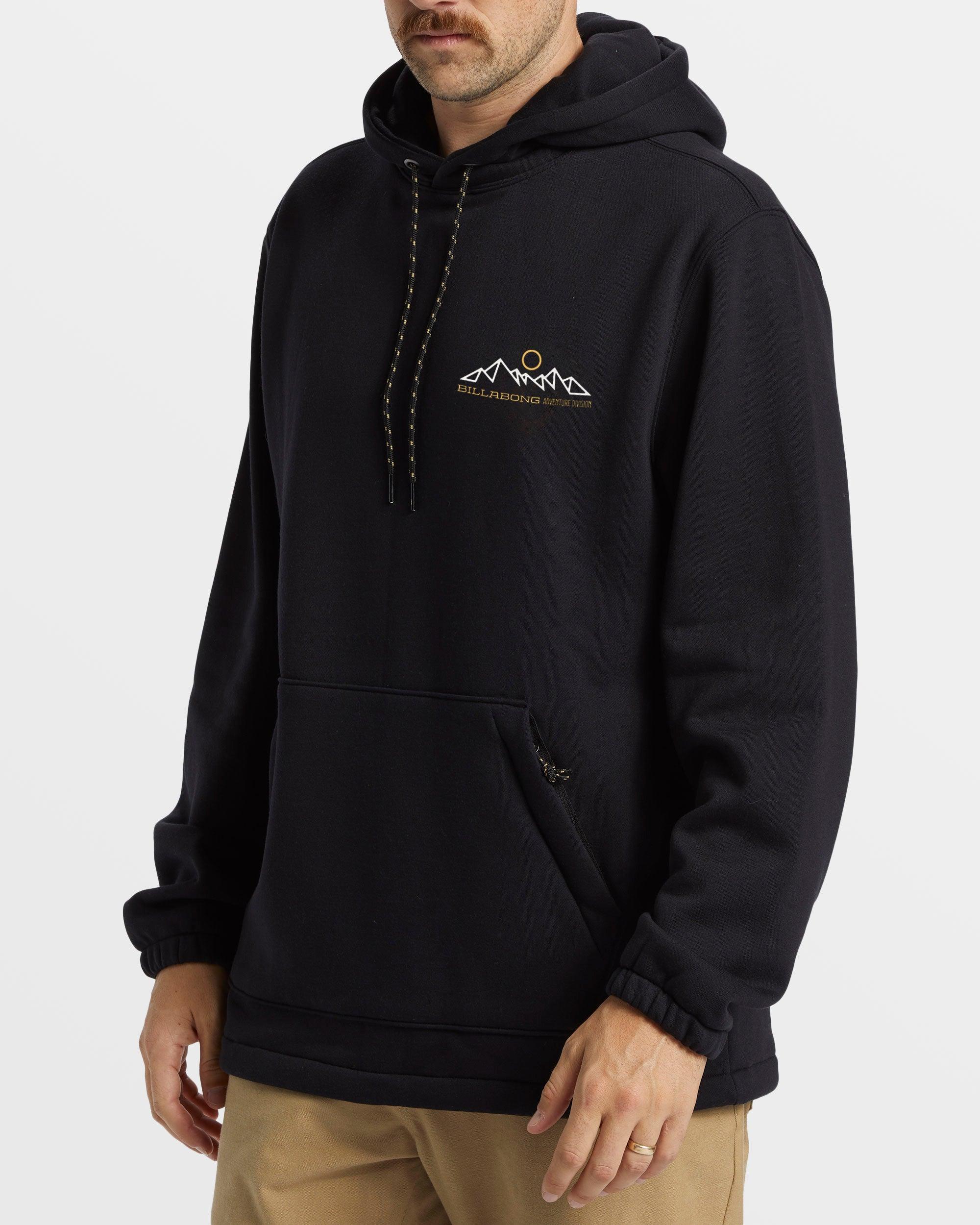 Compass Pullover Sweatshirt - Black Male Product Image