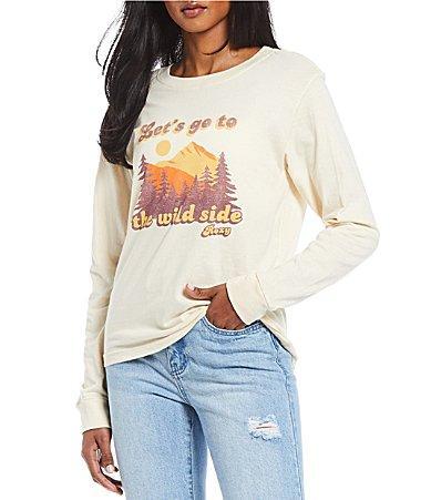 Roxy Perfect Hike Long-Sleeve Relaxed T-shirt Product Image