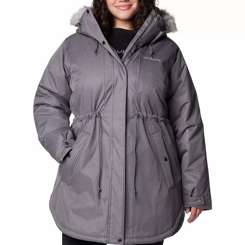 Plus Size Columbia Suttle Mountain II Mid Insulated Jacket, Womens Product Image