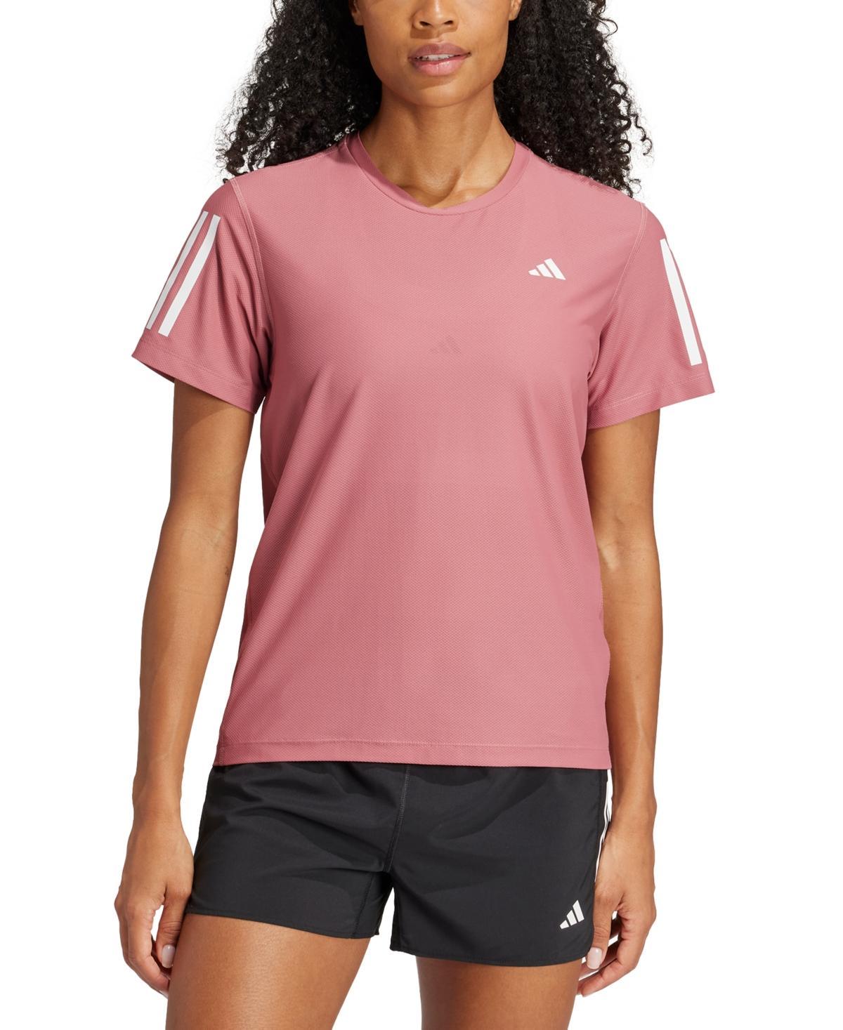 adidas Womens Own The Run Short-Sleeve Running Tee Product Image