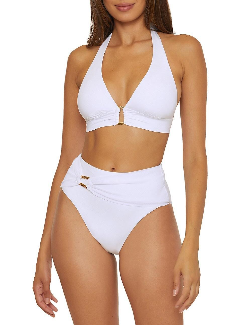 Womens Monaco High Waist Bikini Bottom Product Image