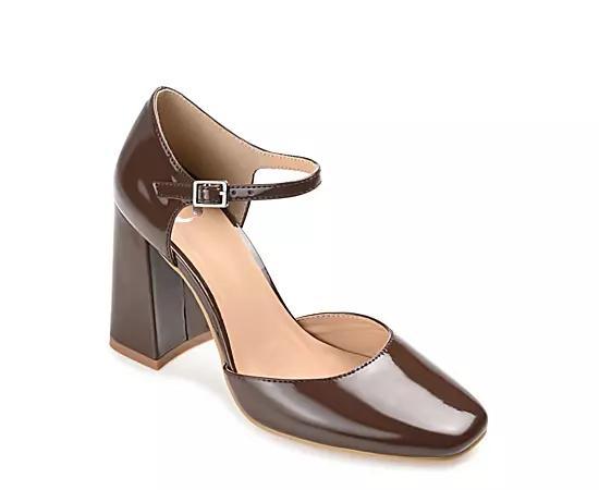 Journee Collection Hesster Womens Ankle Strap Heels Product Image