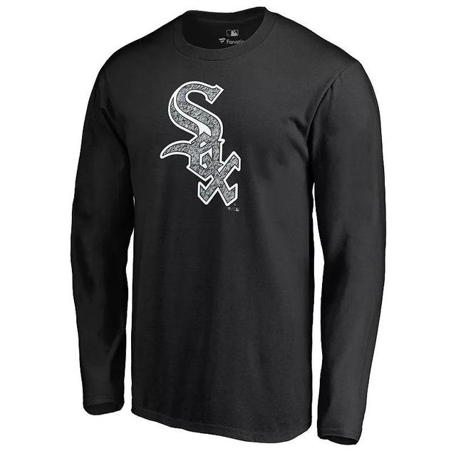 Mens Fanatics Branded Chicago White Sox Static Logo Long Sleeve T-Shirt Product Image