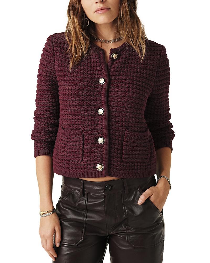 Womens Gaspard Cotton-Blend Cardigan Product Image