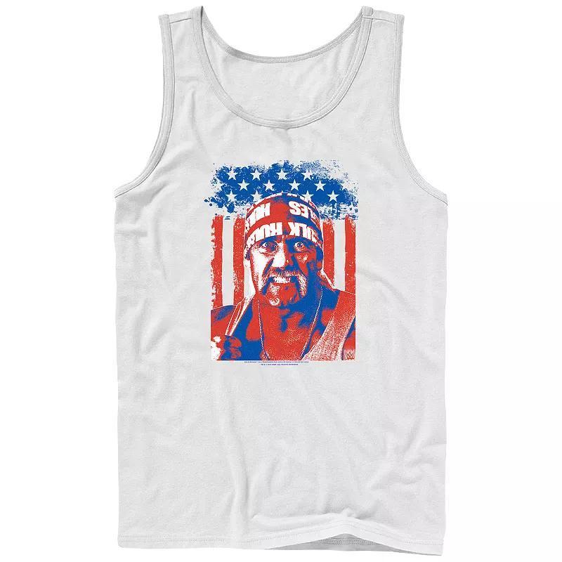 Mens WWE Hulk Hogan Americana Graphic Tank Top Product Image