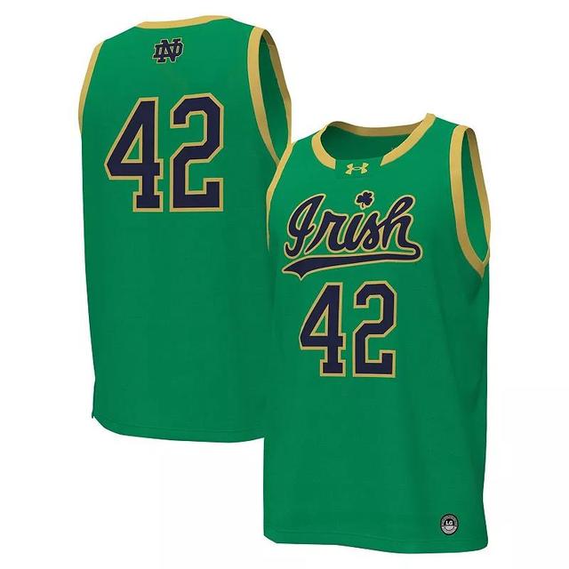 Mens Under Armour # Kelly Notre Dame Fighting Irish Replica Basketball Jersey Product Image