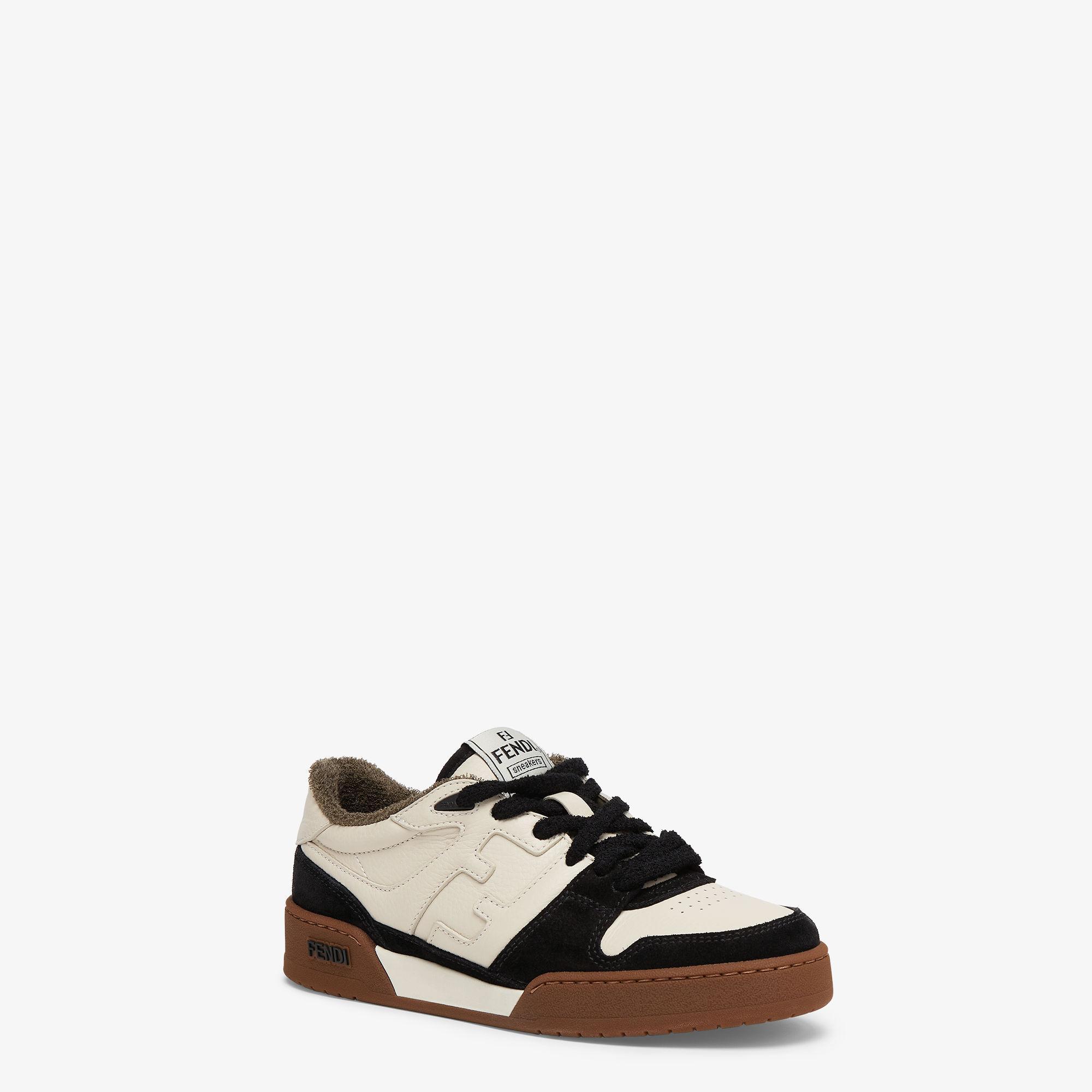 Fendi MatchLow tops in black suede Product Image