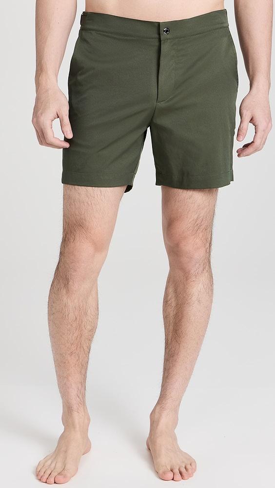 Frescobol Carioca Rio Tailored 6" Swim Shorts | Shopbop Product Image