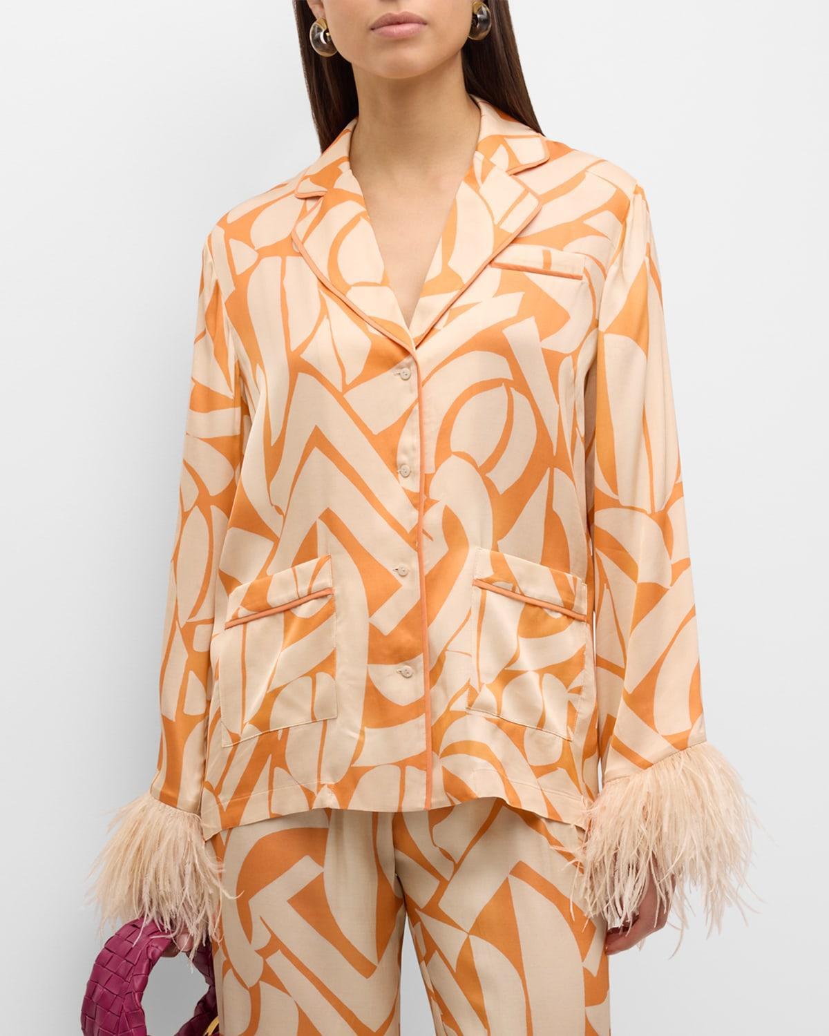 Alexis Braza Top in Orange. Product Image