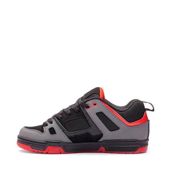 Mens DVS Gambol Skate Shoe Charcoal / Red Product Image