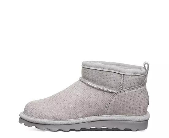 Bearpaw Womens Shorty Exotic Water Resistant Fur Boot Product Image