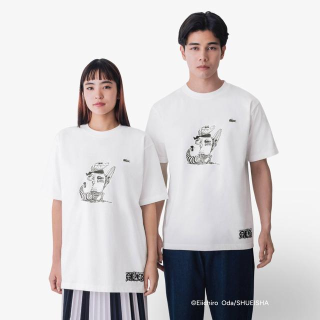 Lacoste x ONE PIECE graphic T-shirt Product Image