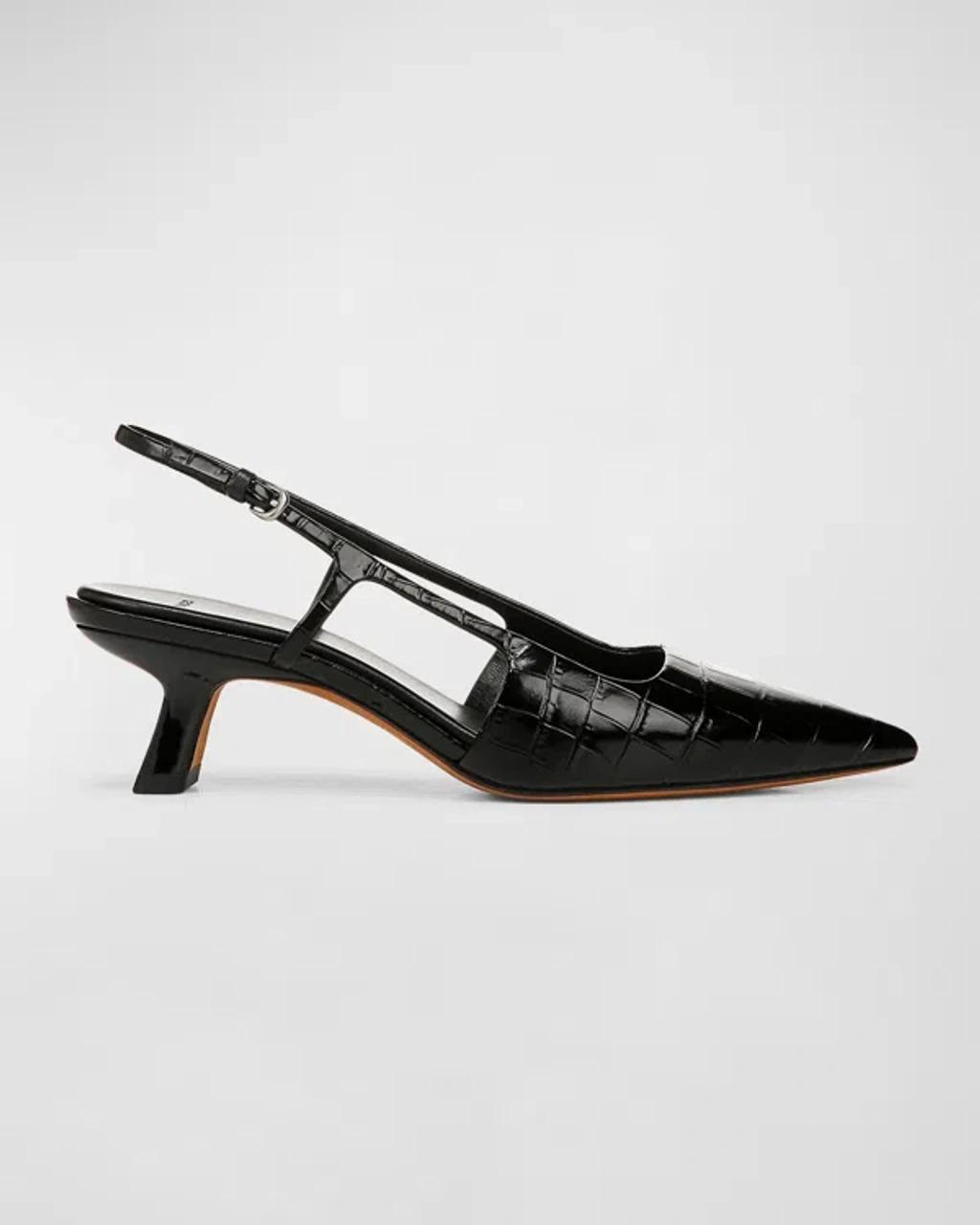 Vince Camuto Womens Bianca Slingback Mid Heel Pumps Product Image