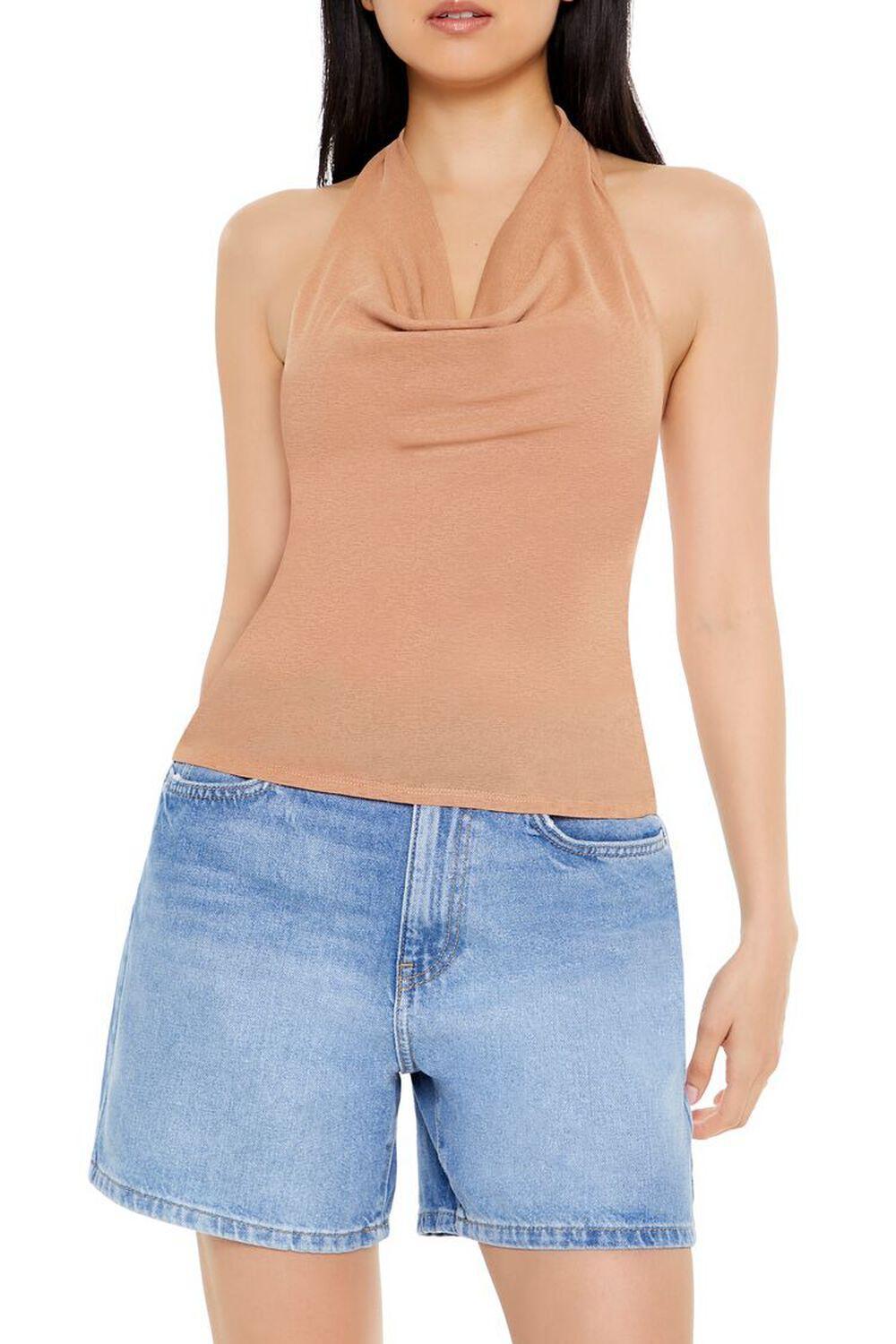 Cowl Halter Top | Forever 21 Product Image