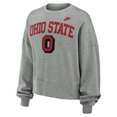 Ohio State Buckeyes Legacy Classic Arch Women's Nike College Pullover Crew Product Image