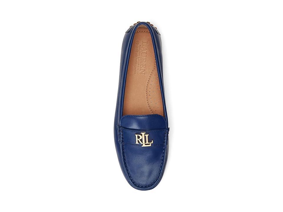 LAUREN Ralph Lauren Barnsbury Driver (Indigo Sail) Women's Flat Shoes Product Image