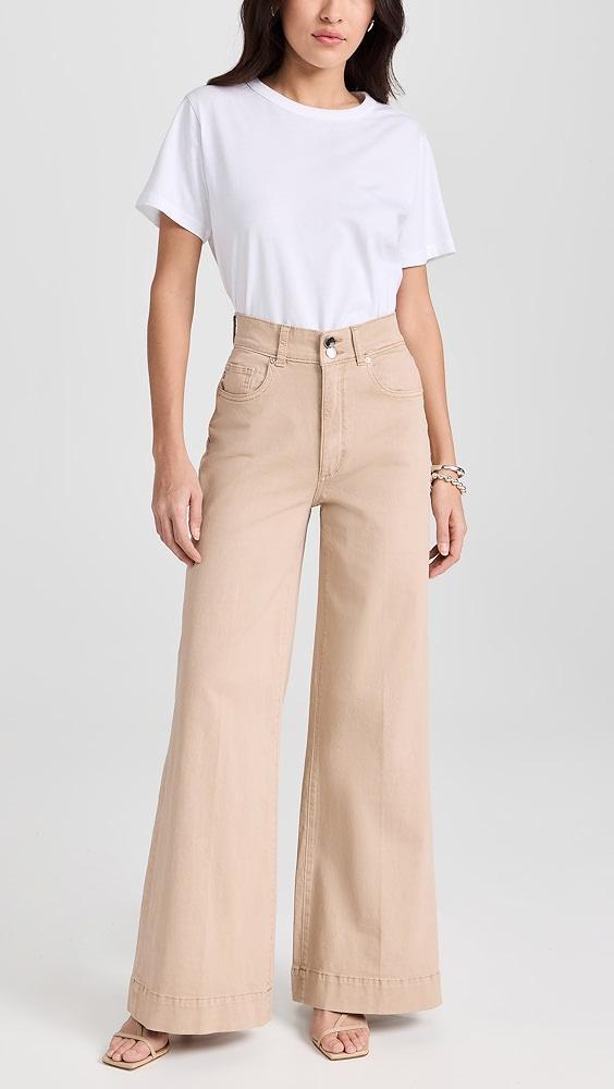 DL1961 Hepburn Extra Wide Leg: High Rise Vintage Jeans | Shopbop Product Image