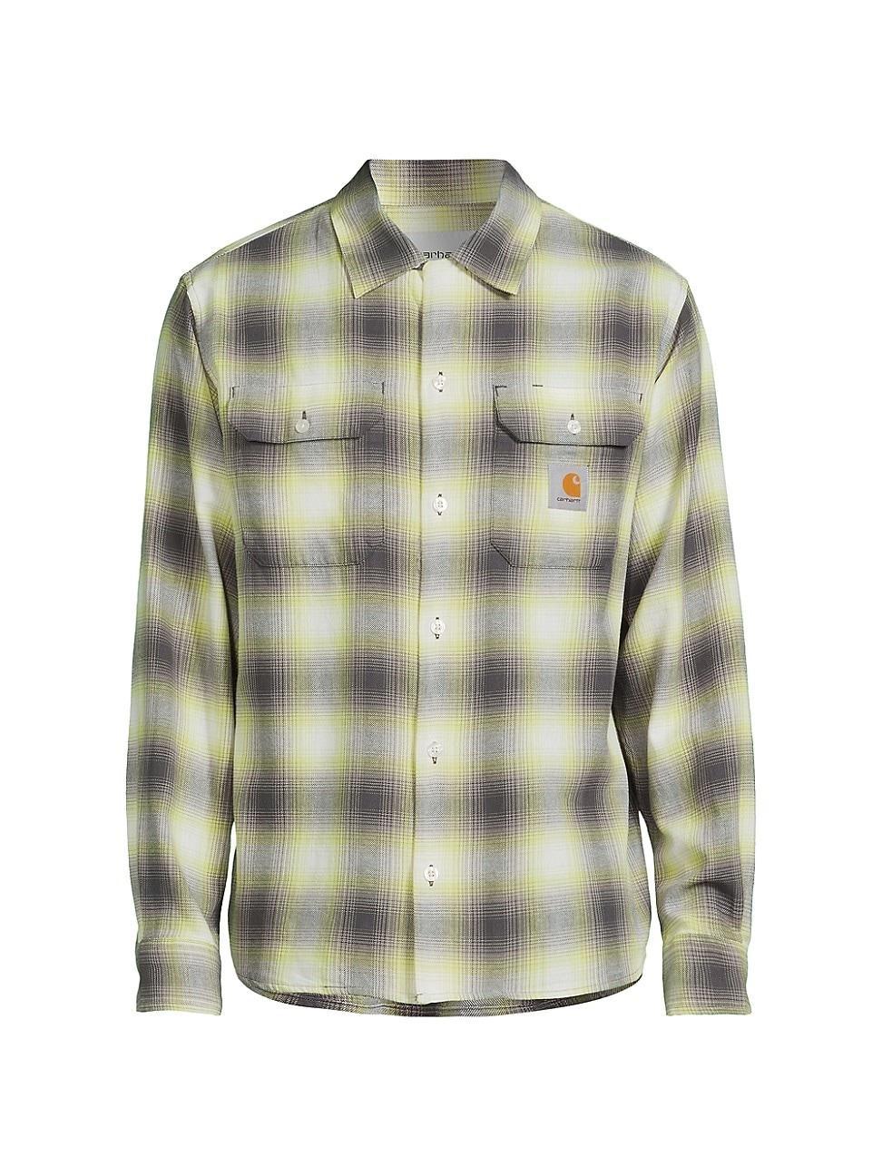 Mens Blanchard Checked Cotton Shirt Product Image