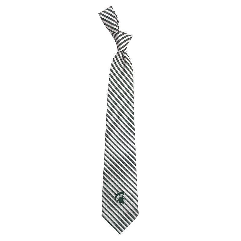 Mens Michigan State Spartans Gingham Tie Product Image