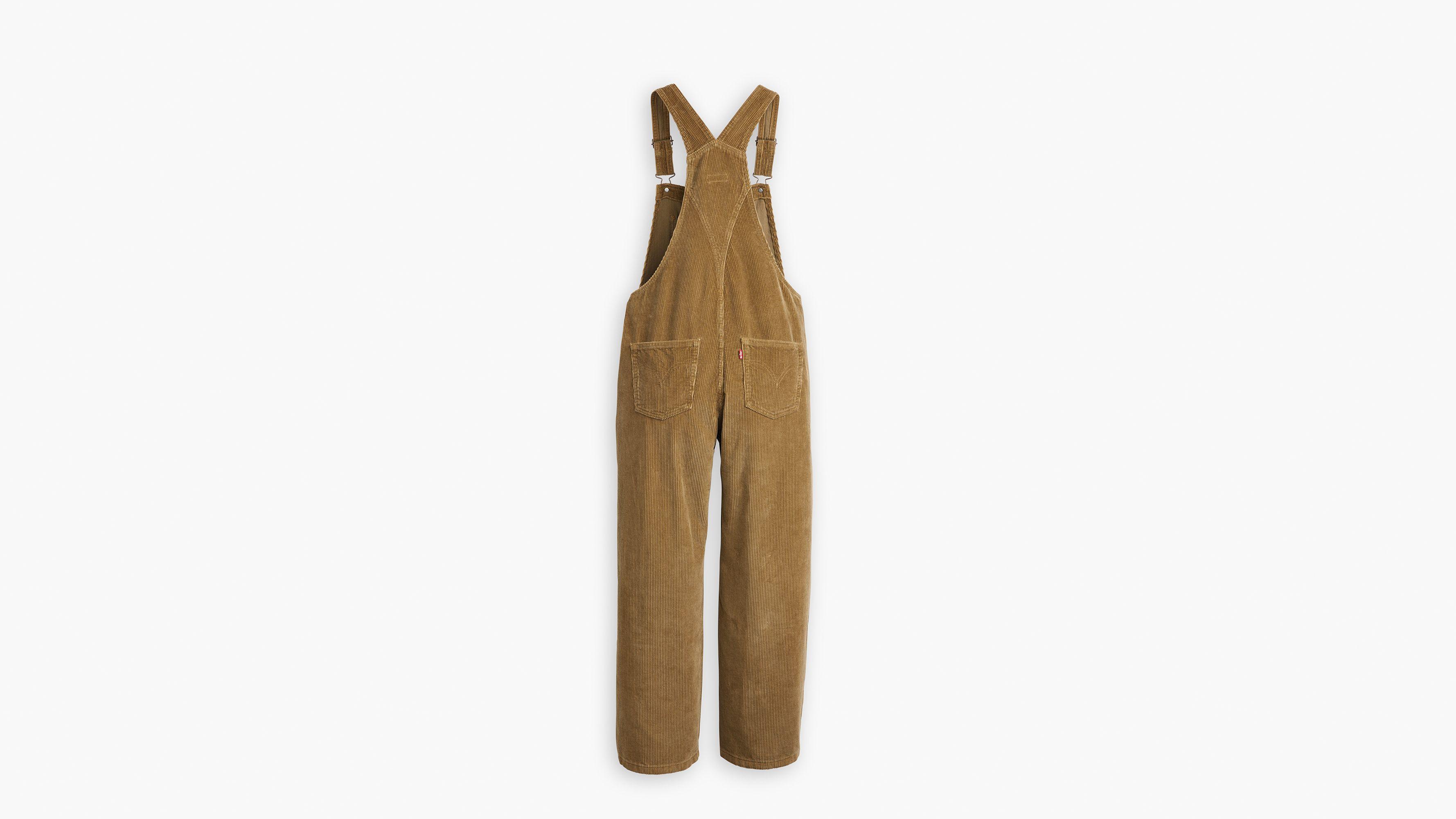 Baggy Corduroy Women's Overalls Product Image