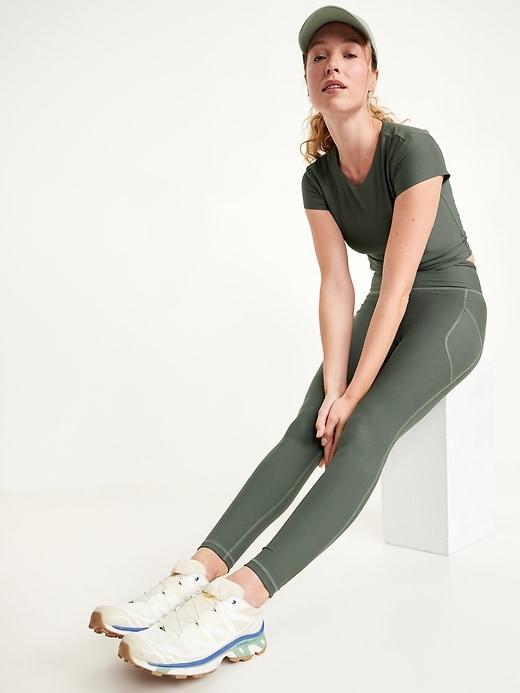 High-Waisted PowerSoft Full-Length Pocket Leggings Product Image