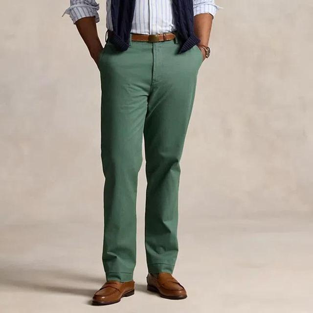 Stretch Classic Fit Chino Pant In Washed Forest Product Image