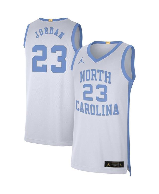 Mens Jordan Michael Jordan White North Carolina Tar Heels Limited Retro Jersey - White Product Image