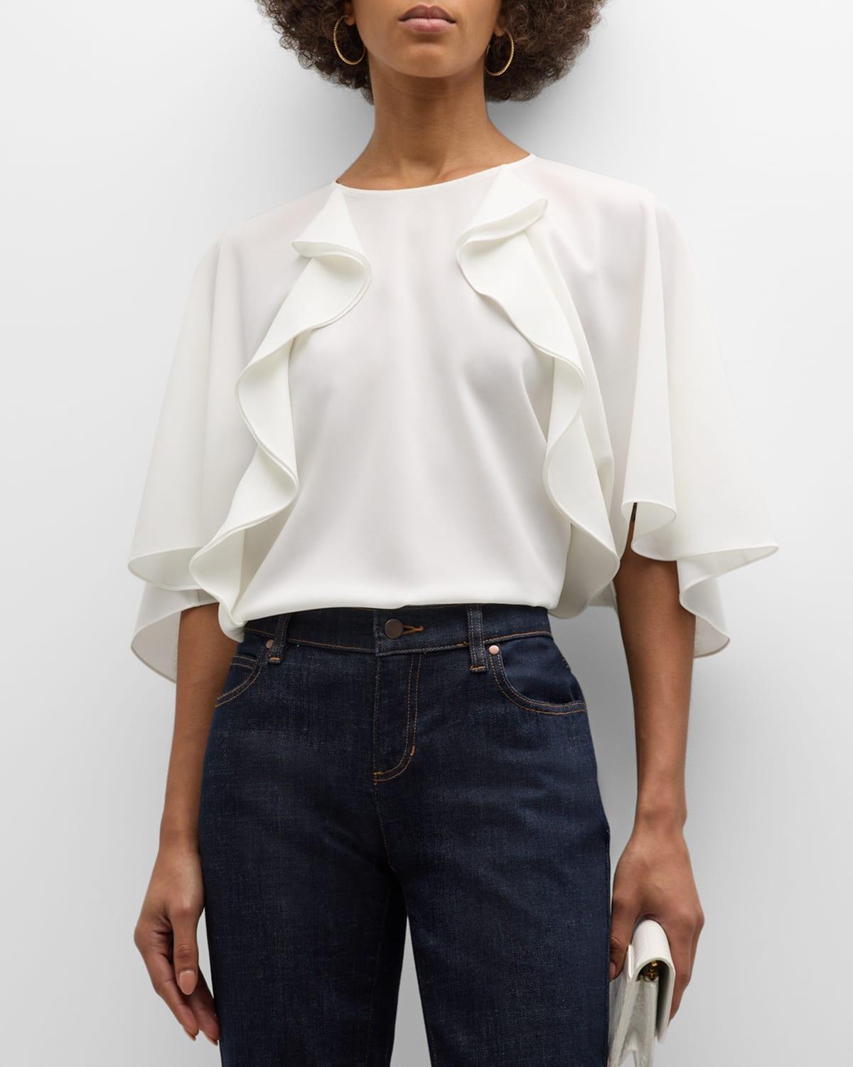 Womens Ruffle Sleeve Top product image