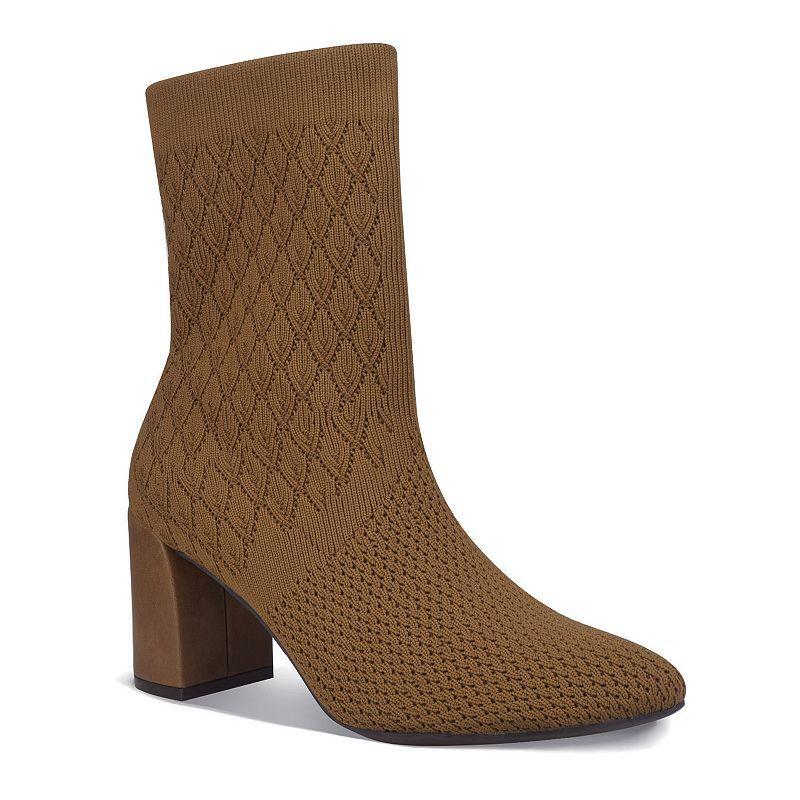 Impo Vyra Womens Stretch Knit Ankle Boots Product Image