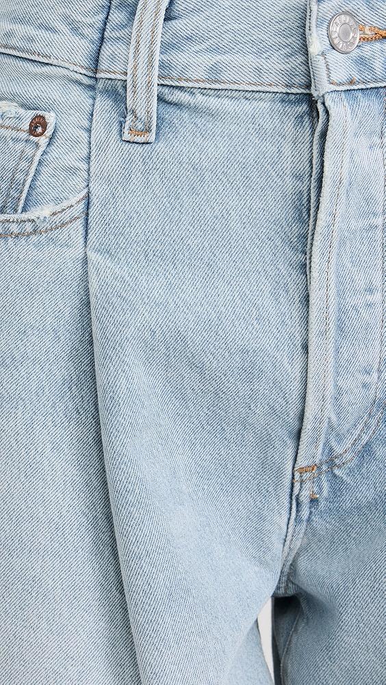 AGOLDE Fold Waistband Jeans | Shopbop Product Image