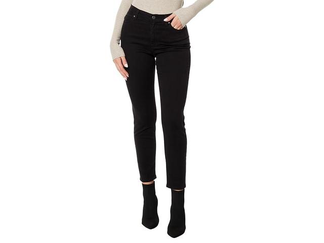 Eileen Fisher Petite High Waisted Slim Full Length Jeans Women's Jeans Product Image