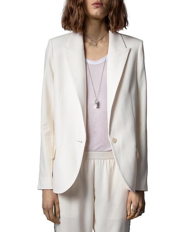 Zadig & Voltaire Voyage One Button Blazer Product Image