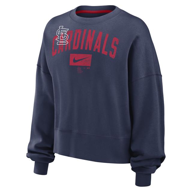 St. Louis Cardinals Team Nike Women's MLB Pullover Sweatshirt Product Image