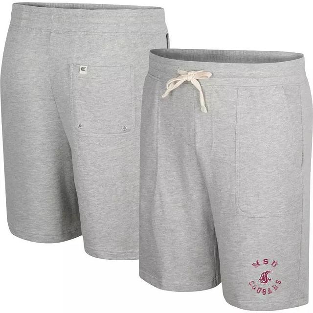 Mens Colosseum Heather Gray Oregon State Beavers Love To Hear This Terry Shorts Product Image