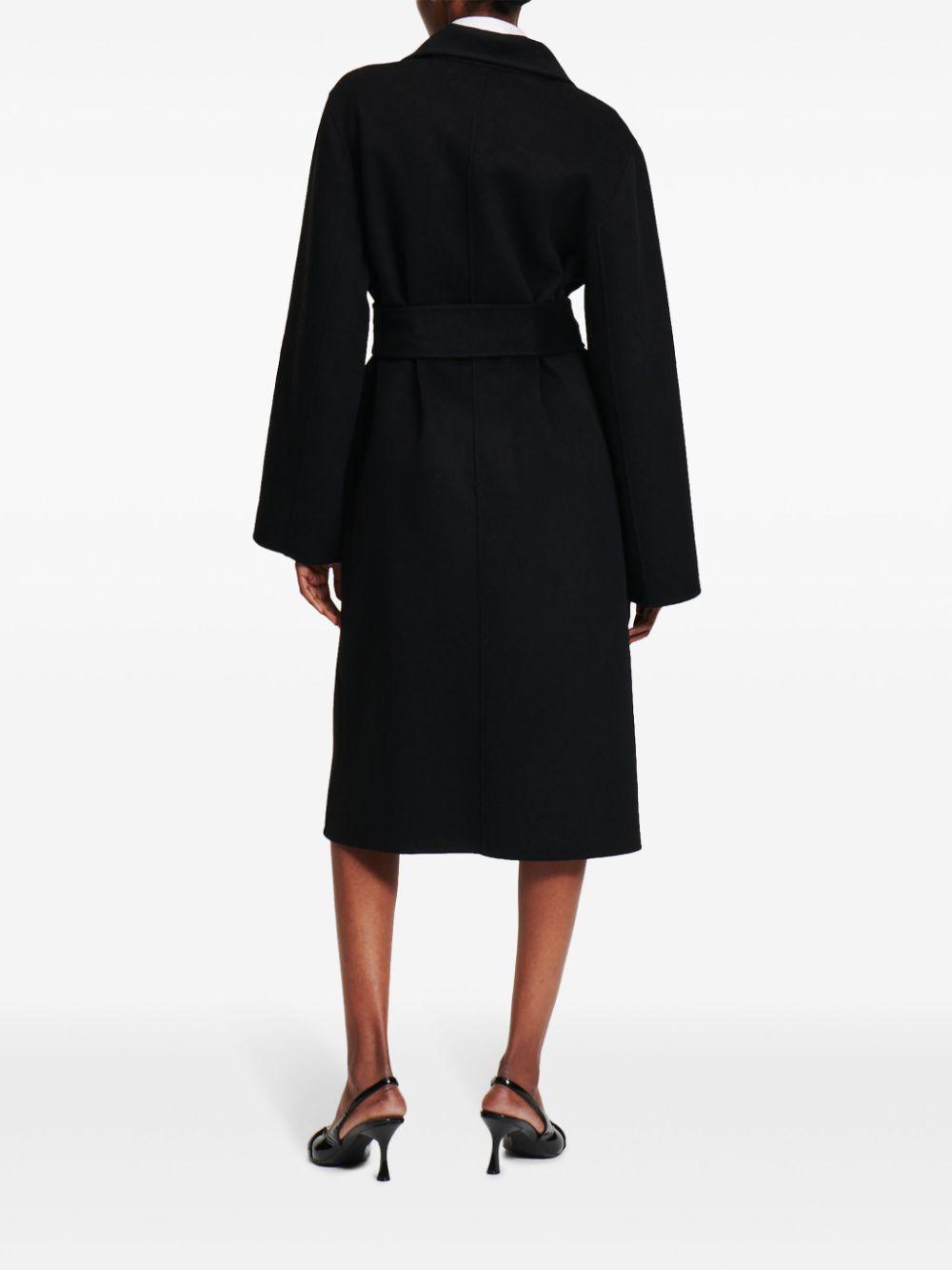 double-face wool-blend coat Product Image