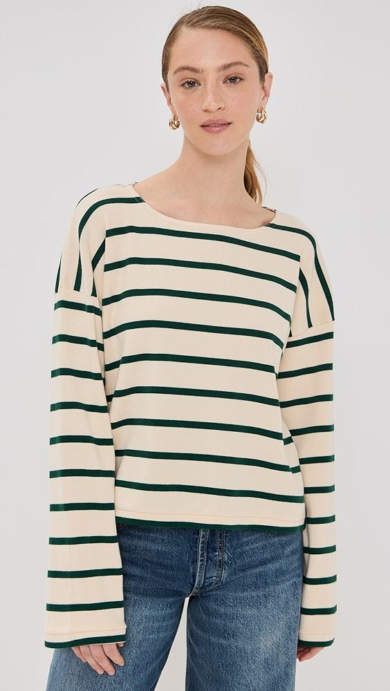 La Ligne Long Sleeve Breton Tee | Shopbop Product Image