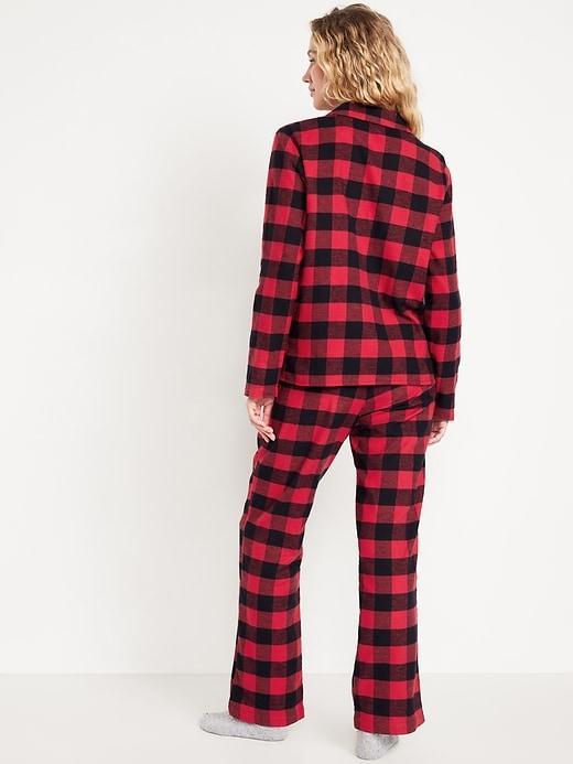 Flannel Pajama Set for Women Product Image