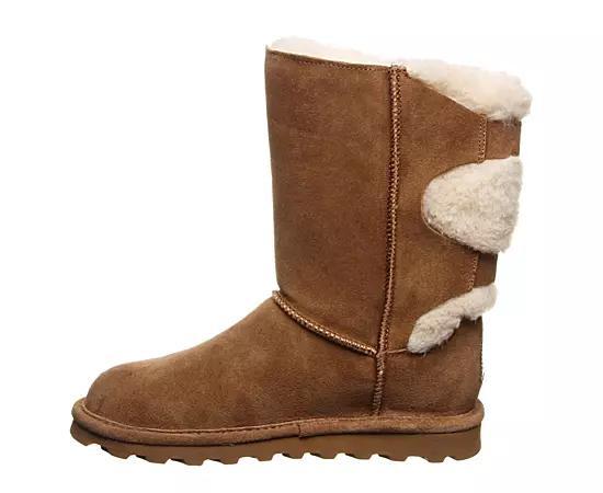 Bearpaw Womens Eloise Wide Calf Water Resistant Fur Boot Product Image