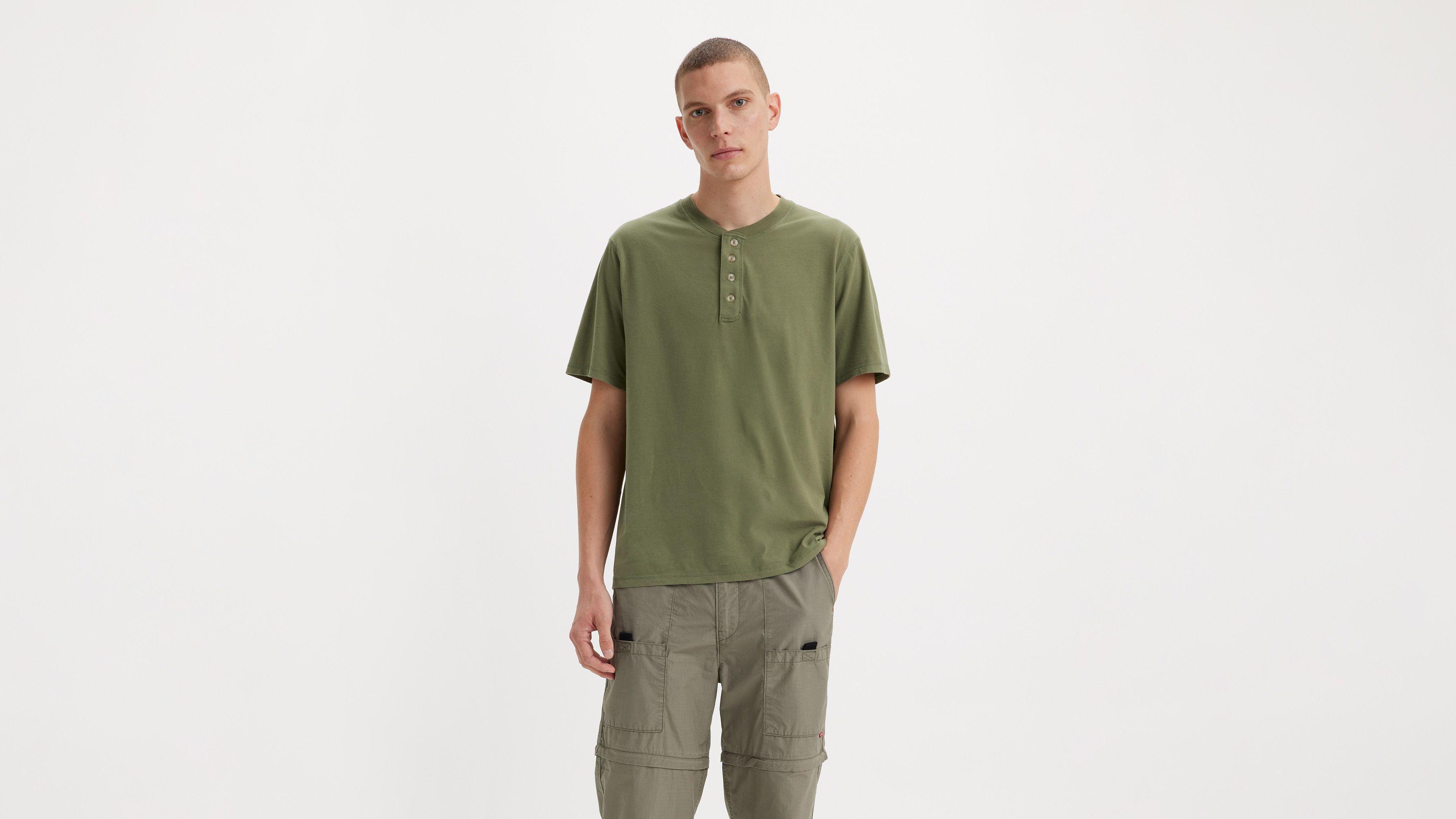 Levis Short Sleeve Four Button Henley - Mens Product Image