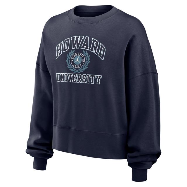 Women's Howard Jordan College Crew-Neck Sweatshirt Product Image