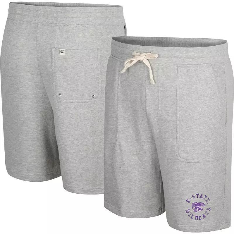 Mens Colosseum Heather Gray Arizona Wildcats Love To Hear This Terry Shorts Product Image