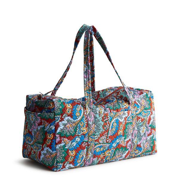 Large Original Duffel Bag - Flowers + Feathers Product Image