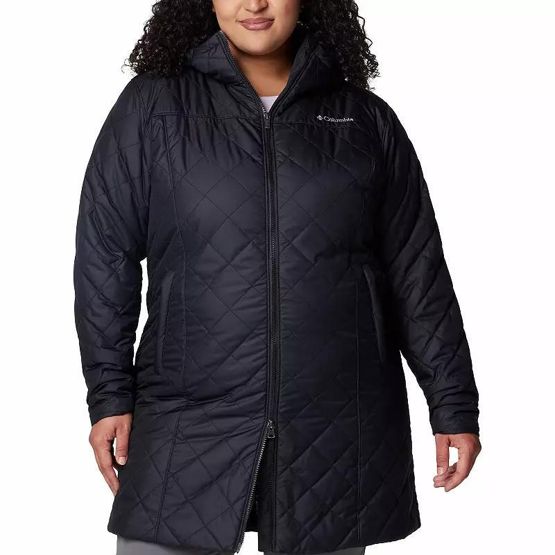 Plus Size Columbia Copper Crest II Long Jacket, Womens Product Image