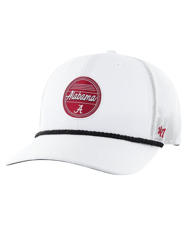 Mens 47 Brand White Alabama Crimson Tide Fairway Trucker Adjustable Hat Product Image