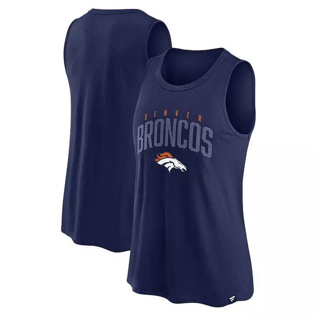 Womens Fanatics Branded Denver Broncos Classic Rhine Tank Top Blue Product Image