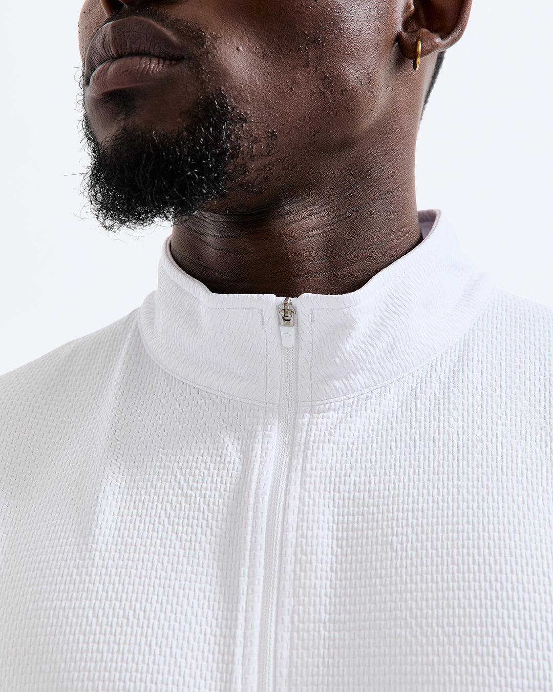 Solotex Mesh Tiebreak Quarter Zip Male Product Image