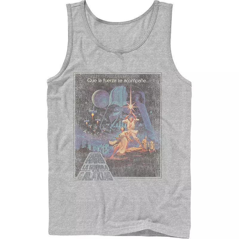 Mens Star Wars Faded VHS Cover Tank Top Product Image