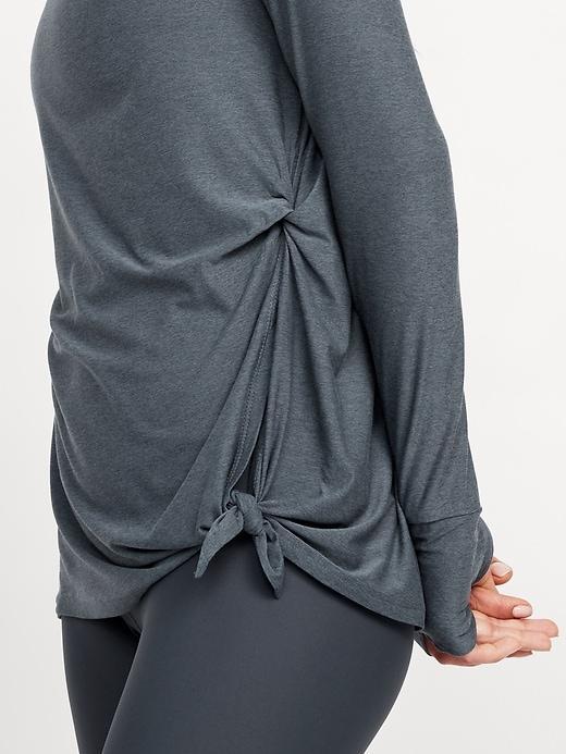 CloudMotion Side-Tie Tunic Product Image