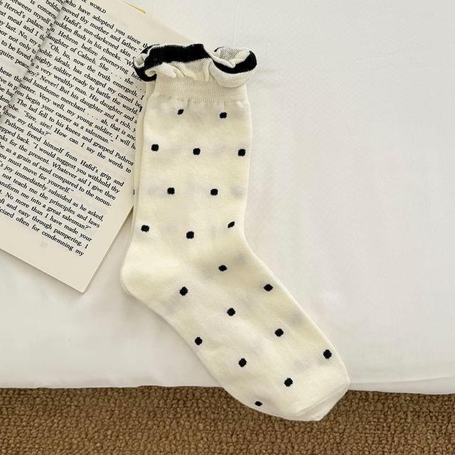 Patterned Crew Socks / Set Product Image